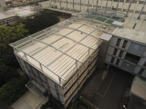 H型鋼太陽能鋼構屋頂